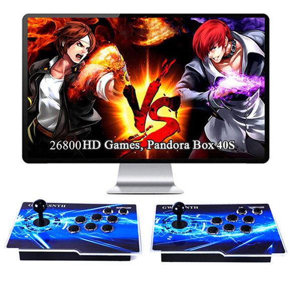 GWALSNTH 26800 in 1 Pandora Box 40S Arcade Games Console, Plug and Play Video Games,1280X720 Display, 3D Games,Support 4 Players