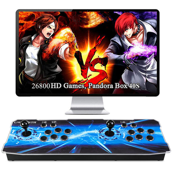 GWALSNTH 26800 in 1 Pandora Box 40S Arcade Games Console, Plug and Play Video Games,1280X720 Display, 3D Games,Search/Save/Hide